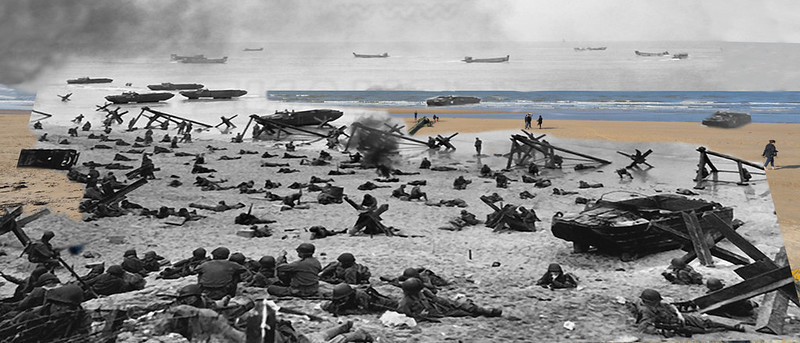 assaut Omaha Beach